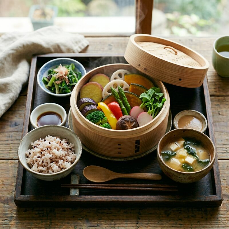 せいろ蒸し定食